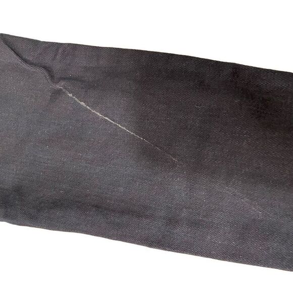 L’Agence Jeans Womens 25 Black Matador Skinny Leg Stretchy Raw Ankle Hem SAMPLE - Picture 5 of 6